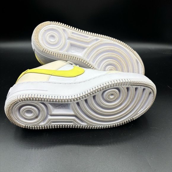 Air Force 1 Shadow SE Women’s Shoe Pale Ivory Lt Zitron Box Included Charms 7 - Picture 9 of 14